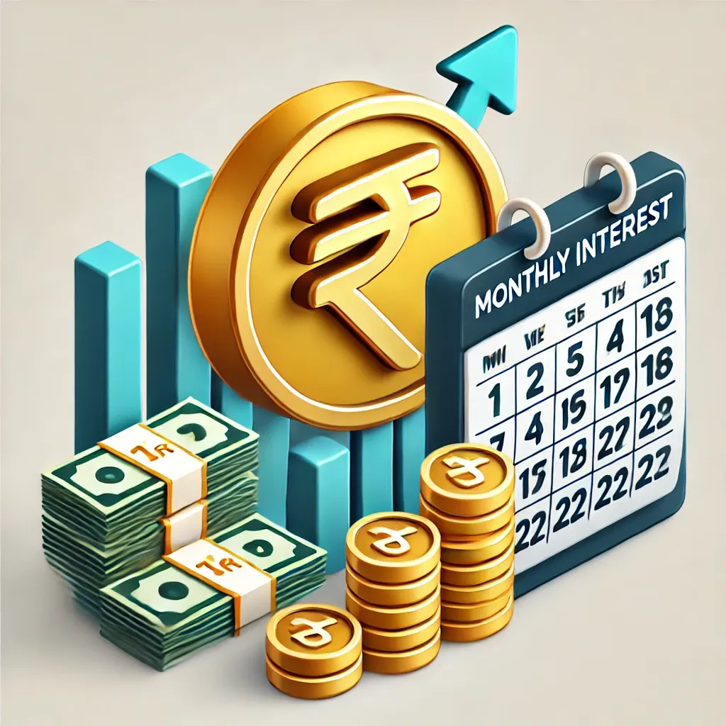 1 Cr Fixed Deposit Interest Per Month icon